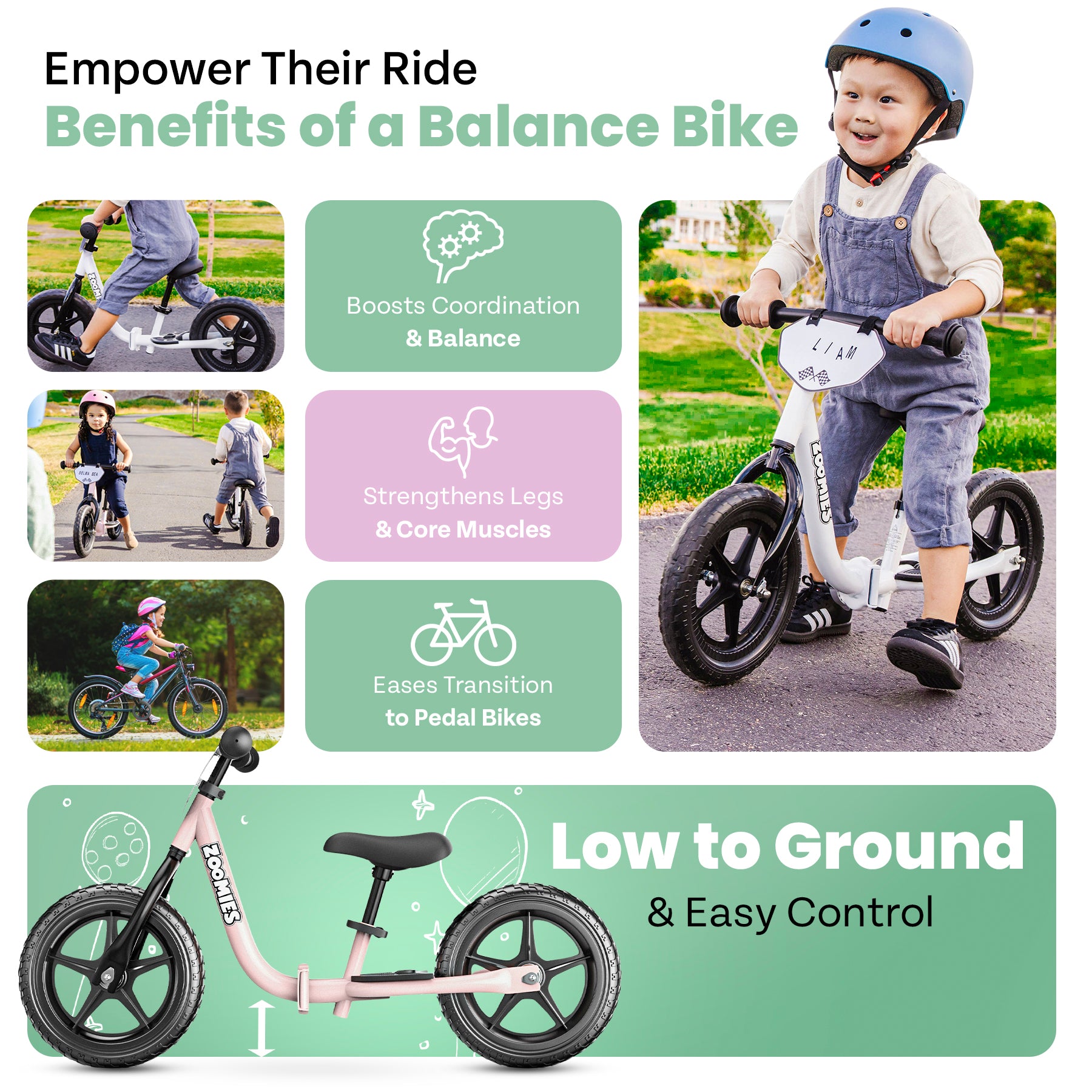 Toddlers Balance Bike